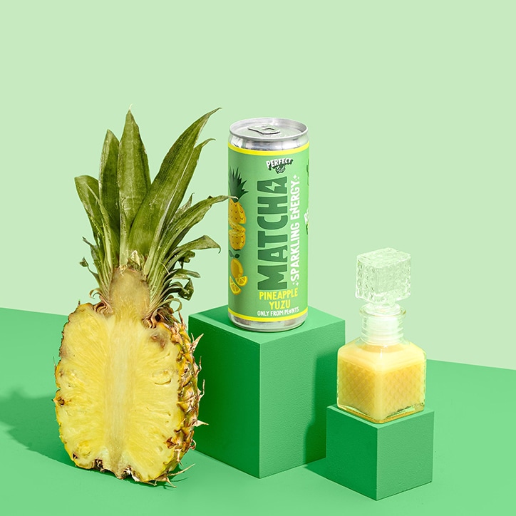 PerfectTed Matcha Pineapple Yuzu Ενεργειακό ποτό 250ml